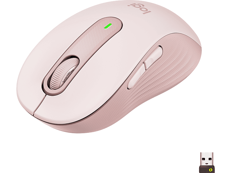 Logitech Wireless Muis Signature M650 M Roze (910-006254)