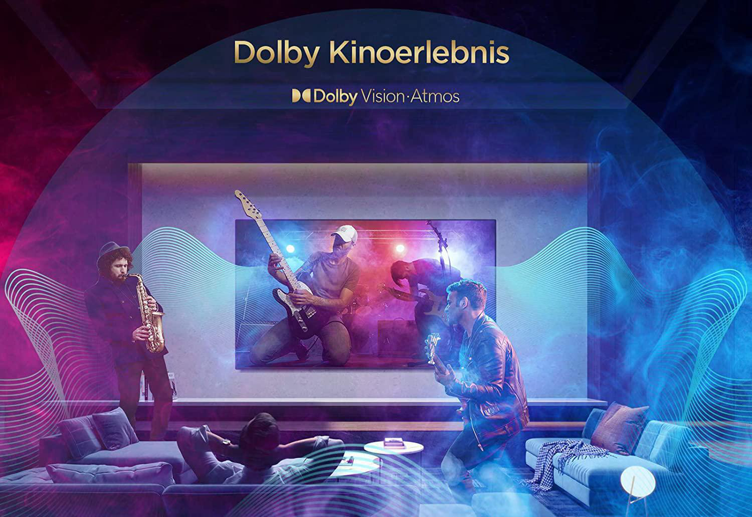 TCL 43C725 QLED TV (Flat, 43 Zoll / 109,2 cm, QLED 4K, SMART TV, Android R (11.0))