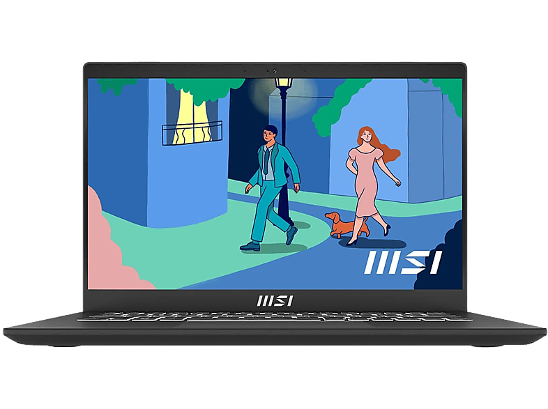 MSI Modern 14 C12M 9S7-14J112-024 Laptop (14" FHD/Core i3/8GB/256 GB SSD/NoOS)