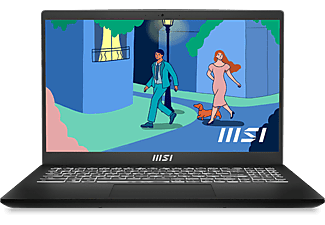 MSI Modern 15 B12M 9S7-15H112-021 laptop (15,6" FHD/Core i5/8GB/512 GB SSD/Intel Iris XE/NoOS)