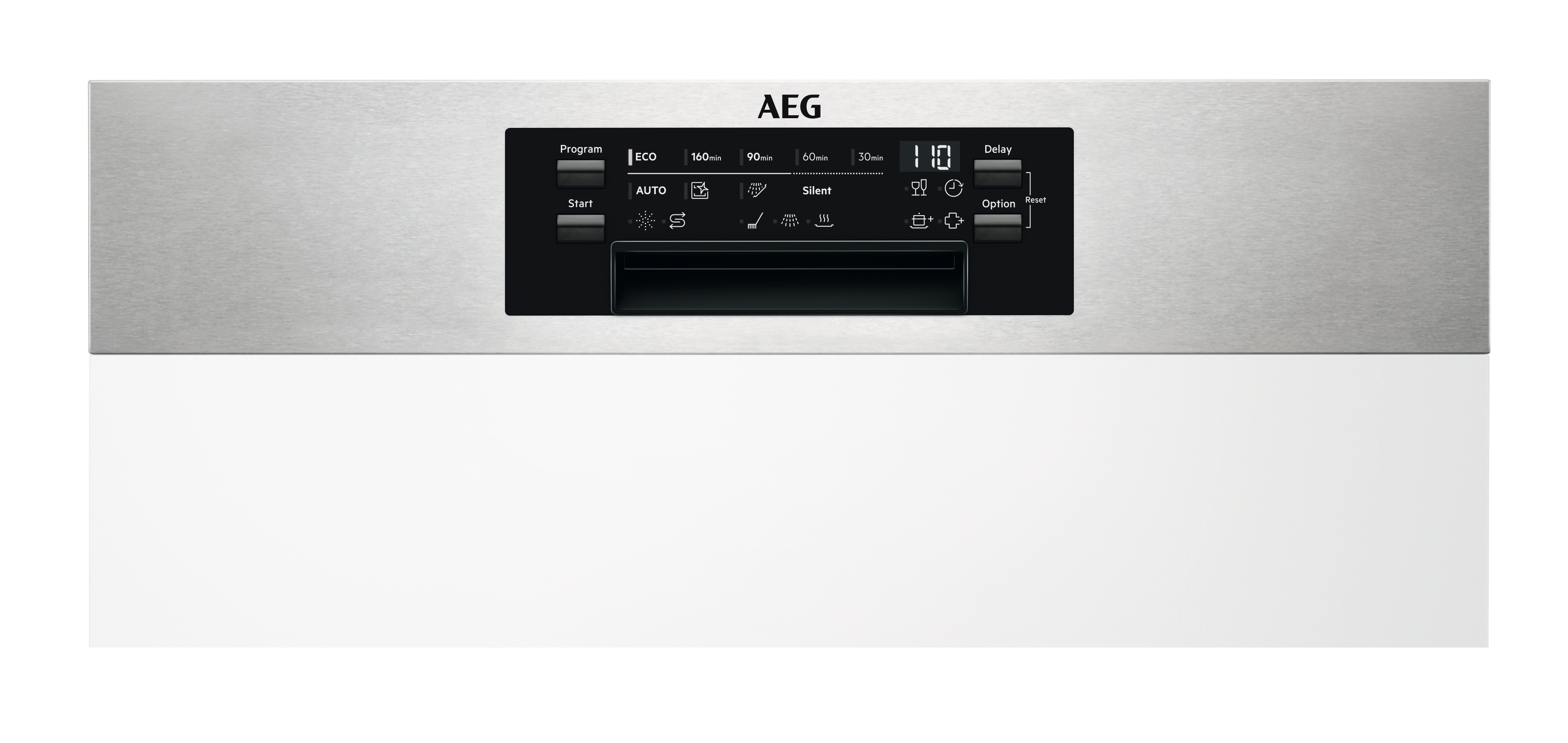 AEG FEE7471AP Geschirrspüler (teilintegrierbar, 596 mm breit, 44 dB (A), C)