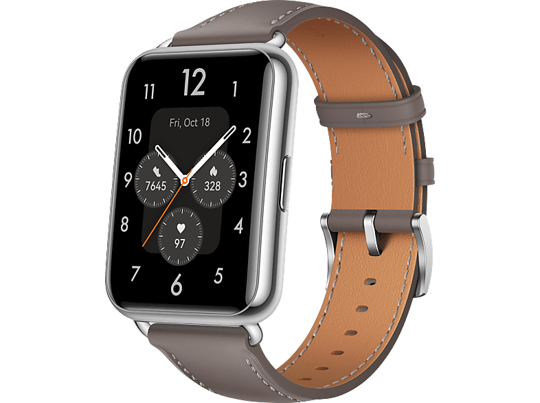 Classic Aluminium 2 Nebula Gray Fit 140-210 Watch HUAWEI mm, Echtleder, Smartwatch