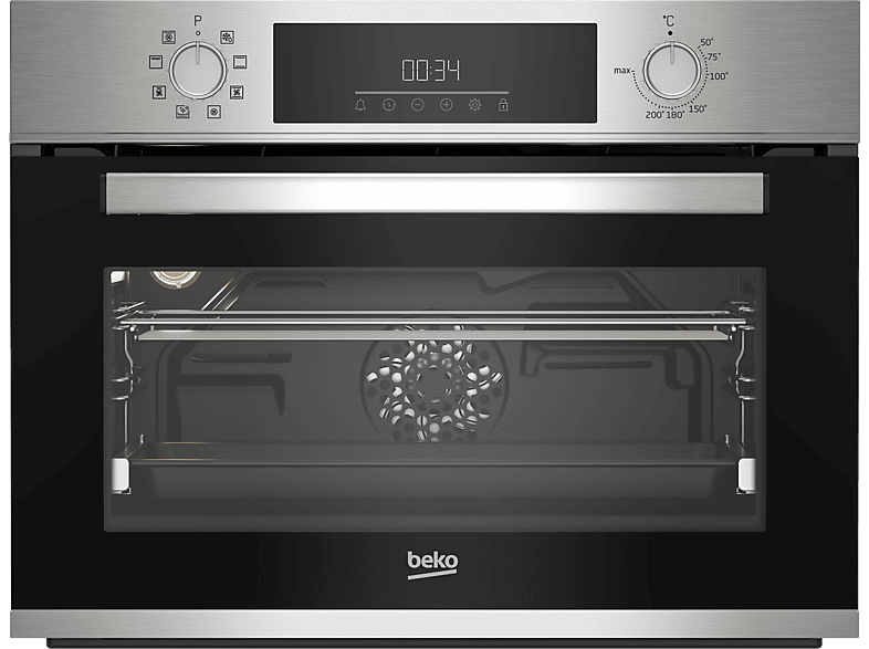 Forno Da Incasso Beko 48 Litri - Classe A, Vapore SteamShine, Acciaio - Foto 5