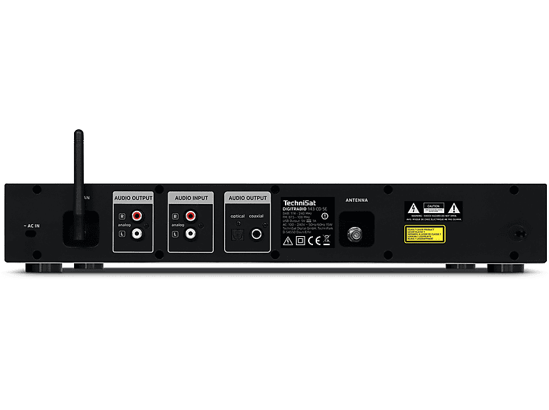 Technisat 0000/3989 Digitradio 143 CD Schwarz; DAB Radio — Foto 2 von 5