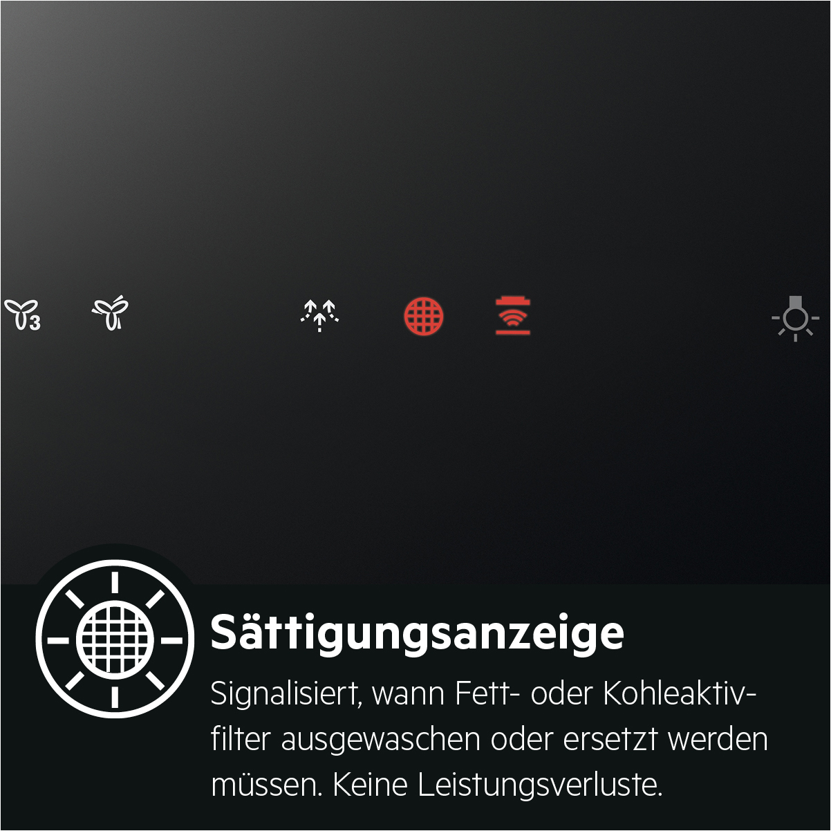 AEG DVS567AHG, Dunstabzugshaube (598 mm breit, 418 mm tief)