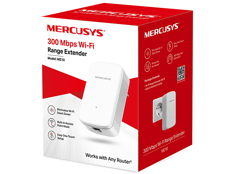 MERCUSYS ME10 Kablosuz Menzil Genişletici Beyaz_3