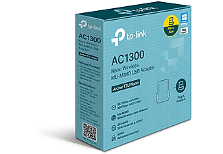 TP-LINK Archer T3U Nano 1300 MBPS Kablosuz Dual Band USB Adaptör Siyah_2