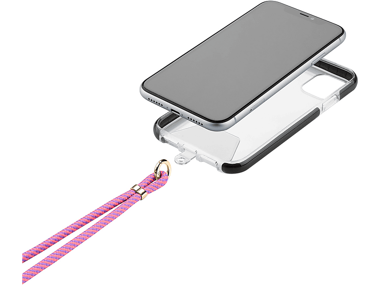 Cellular Line Smartphone-Kordel lace zum Umhängen für Smartphone-Backcover, Rosa Umhängetasche, für Universal Universal, Rosa; Universelles Umhängeband — Foto 2 von 5