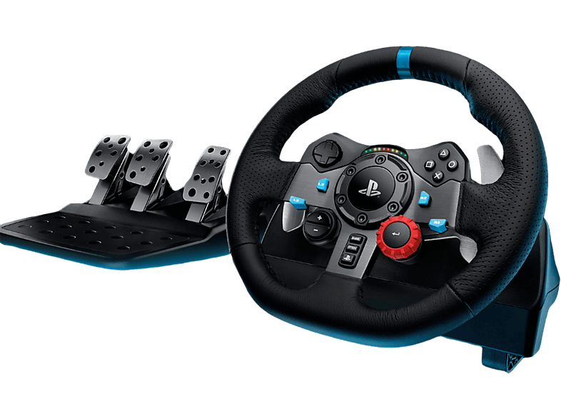 Volante de Carreras con Pedales Subsonic Racing Wheel GS550 para PS4, Xbox  serie X/S, Xbox One, PC