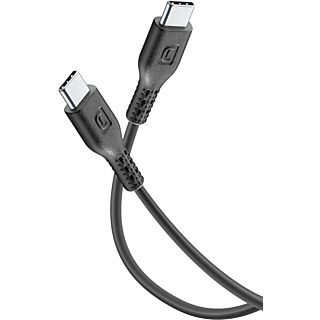 CELLULAR LINE Power - Cavo da USB-C a USB-C (Nero)