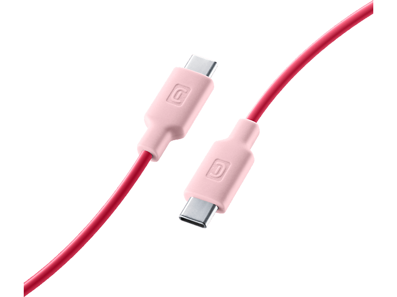 CELLULAR LINE Stylecolor - USB-C zu Kabel (Rosa)