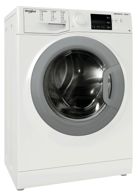 WHIRLPOOL WRSB 7259 WS EU elöltöltős keskeny mosógép