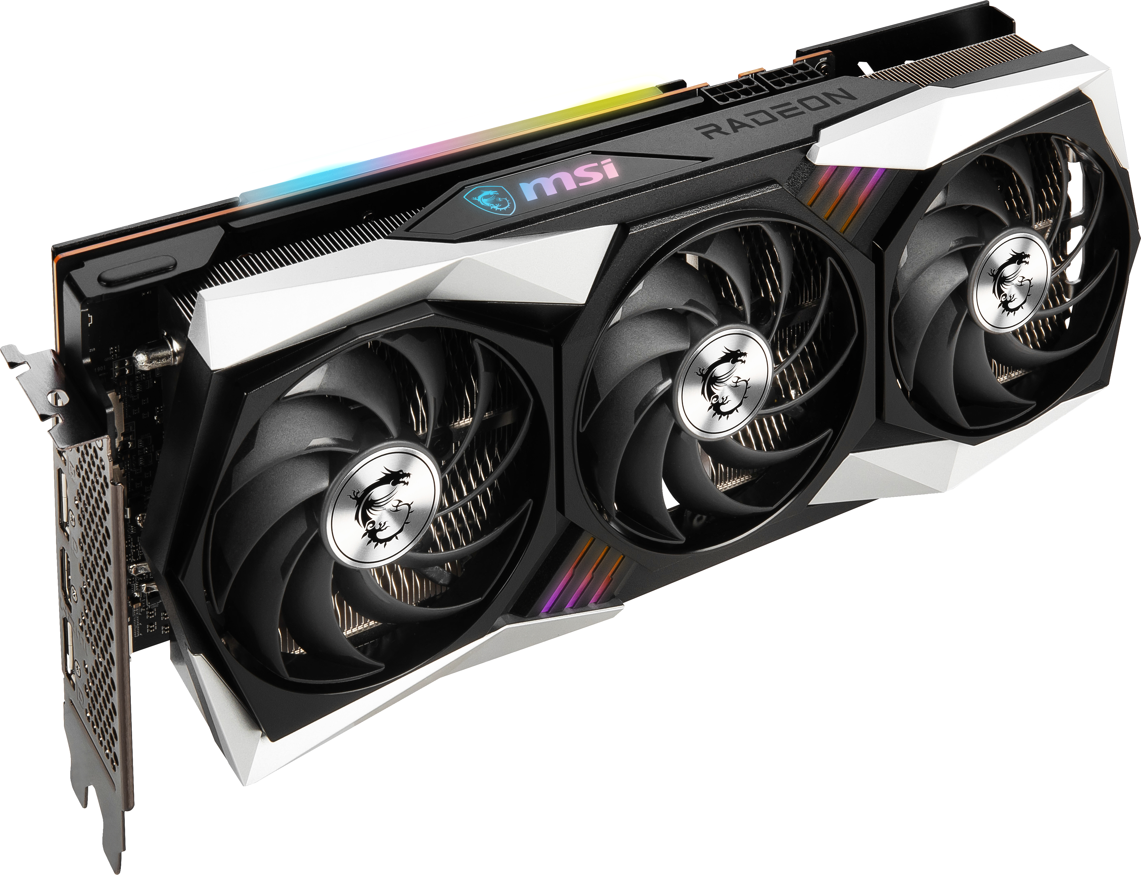 MSI Radeon RX 6750 XT Gaming Trio 12 GB (V399-003R) (AMD, Grafikkarte)