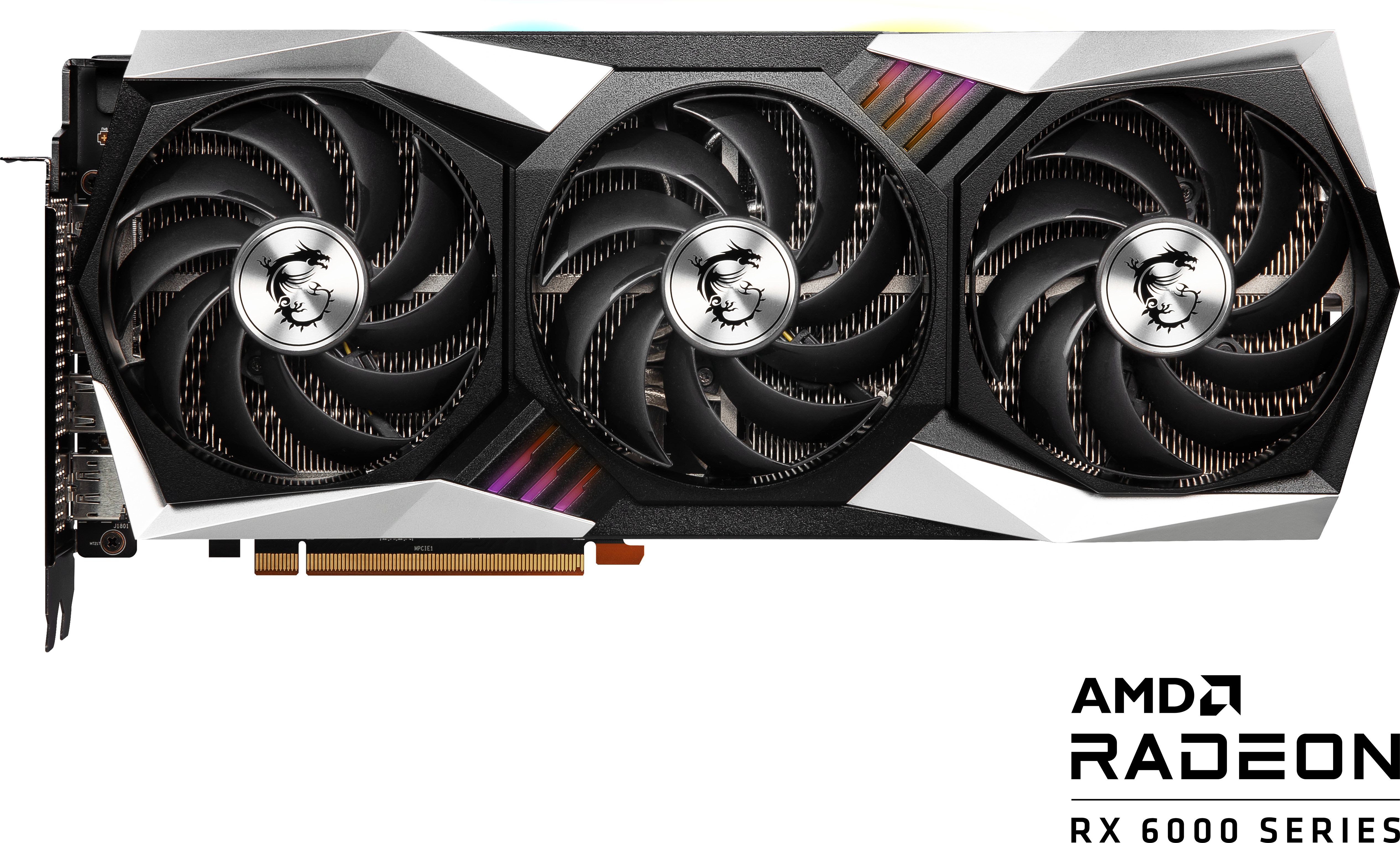 MSI Radeon RX 6750 XT Gaming Trio 12 GB (V399-003R) (AMD, Grafikkarte)