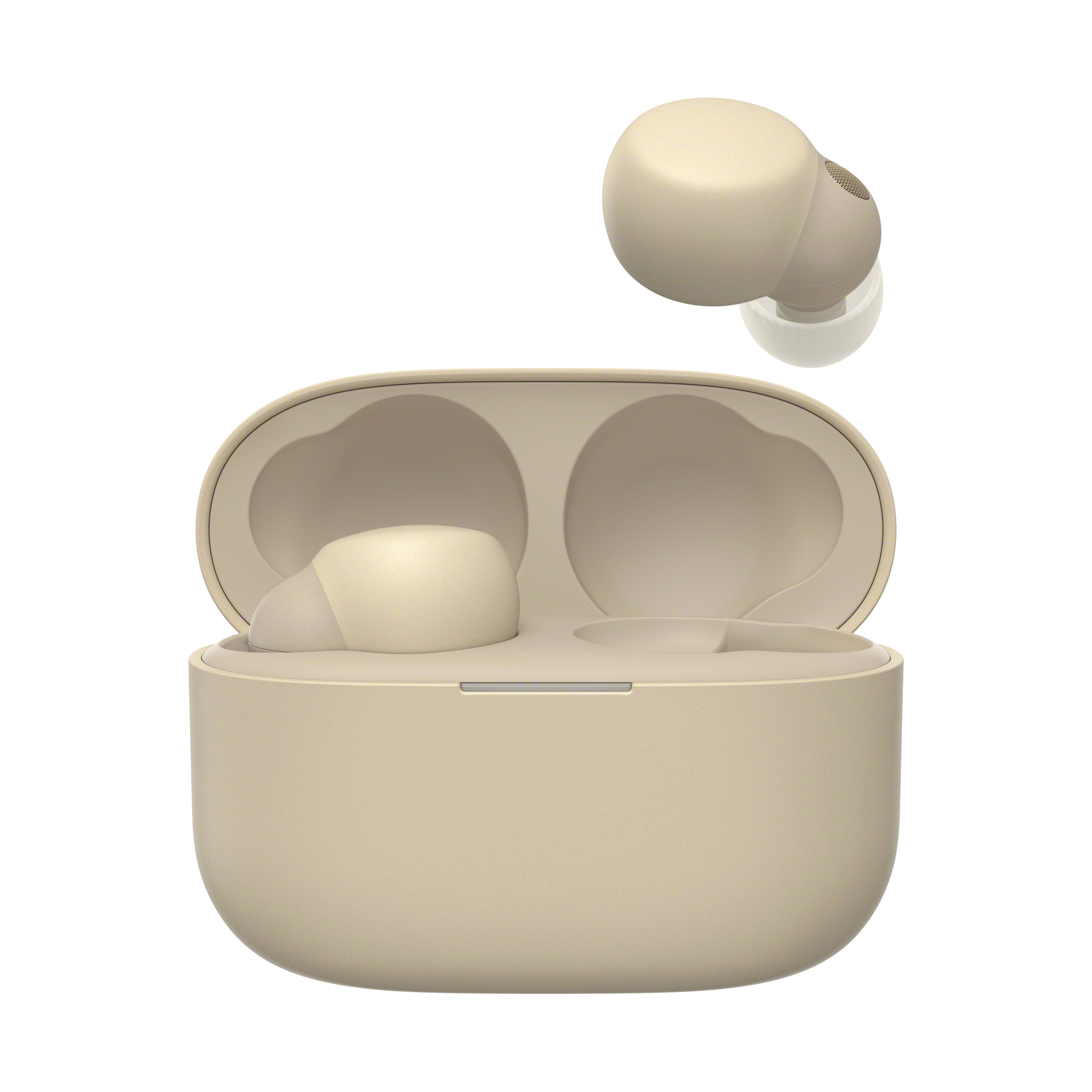 SONY LinkBuds S - Draadloze Oordopjes met Noise Cancelling - Taupe