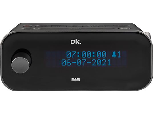 OK ROC 170PR - Radio numérique (FM, DAB+, Argent)