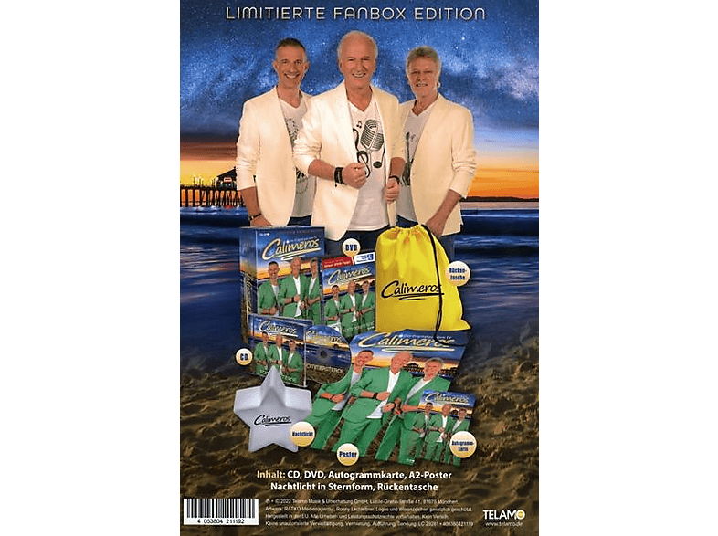 Thumbnail - Calimeros - Sommersterne (Limitierte Fanbox Edition) (CD + DVD Video)