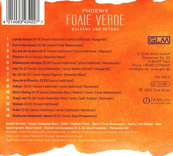 Foaie Verde - Phoenix-Balkans And Beyond (Digipak)  - (CD)