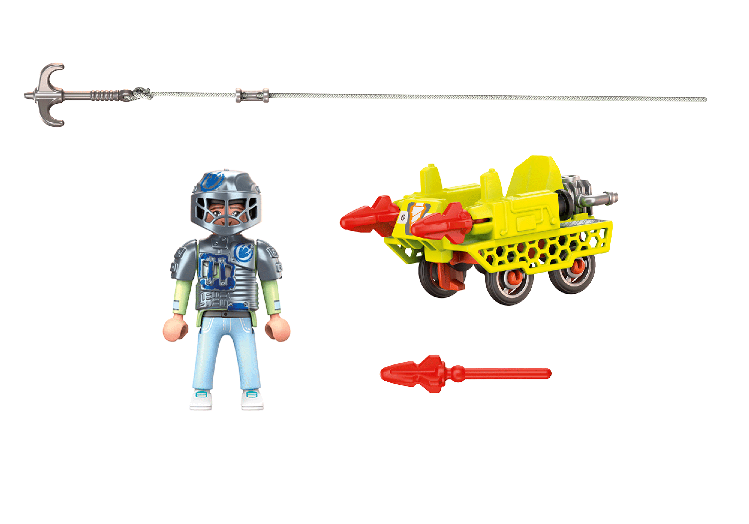 PLAYMOBIL 70930 Minen Cruiser Spielset, Mehrfarbig