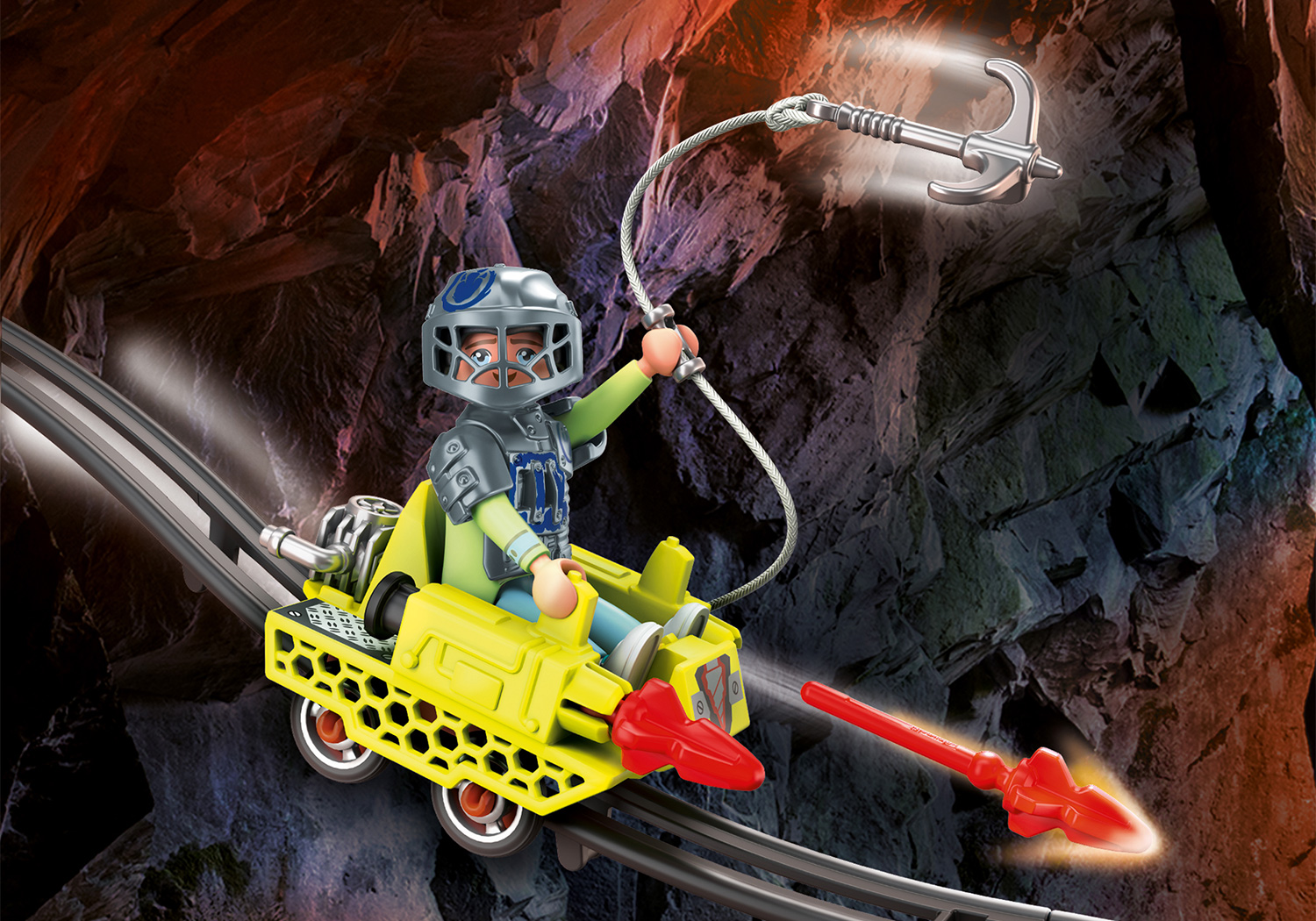 PLAYMOBIL 70930 Minen Cruiser Spielset, Mehrfarbig
