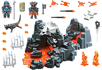 PLAYMOBIL 70926 Wächter der Lavaquelle Spielset, Mehrfarbig
