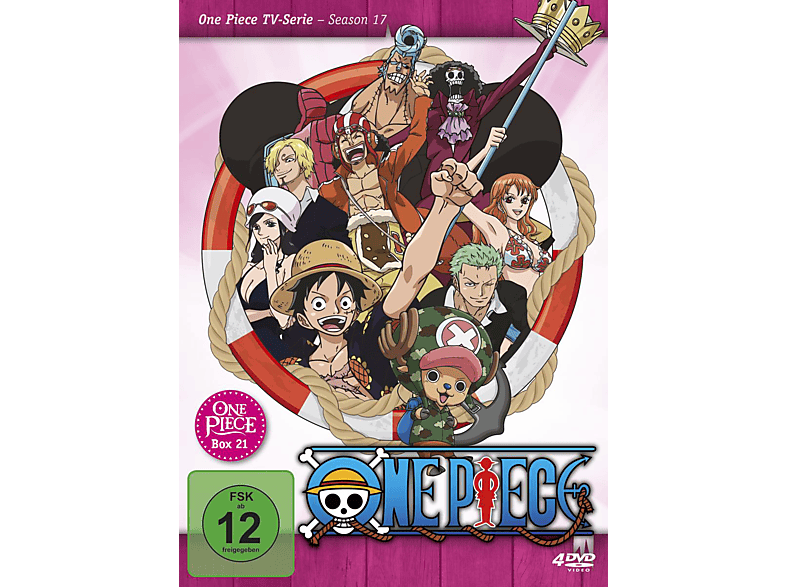 DVD 21 Staffel – Box – DVD Piece – Die 17. One TV-Serie