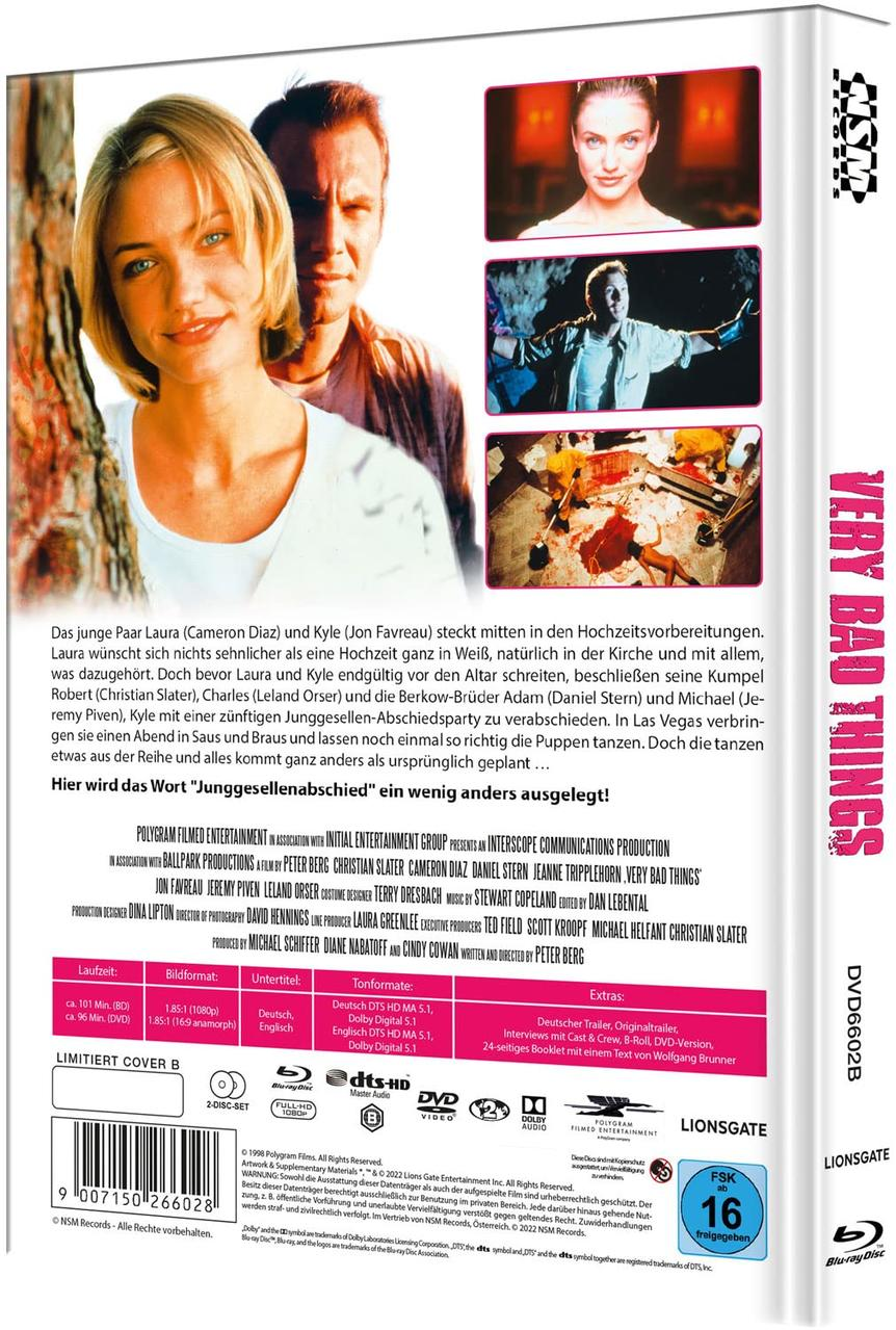 VERY BAD THINGS - Mediabook Cover B Blu-ray + DVD