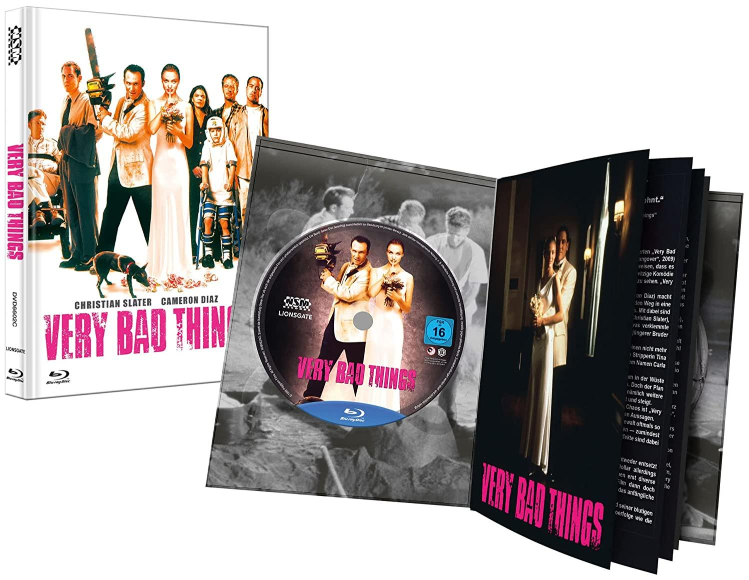 Mediabook Blu-ray BAD C - Cover THINGS + DVD VERY
