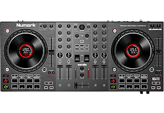 NUMARK NS4FX - DJ-Controller (Schwarz)