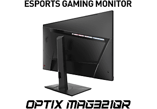 MSI OPTIX MAG321QRDE 31,5 Zoll WQHD Gaming-Monitor (1 ms Reaktionszeit, 165 HZ)