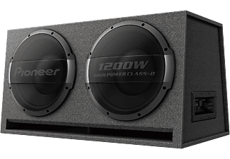PIONEER TS-WX1220AH - Doppio subwoofer attivo bass reflex (Nero)