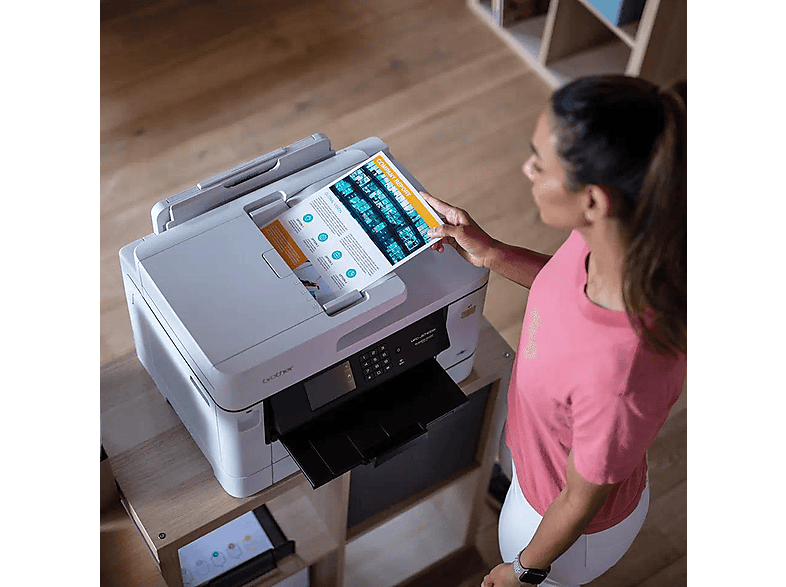 Brother MFC-J5740DW Multifunktionsdrucker Tintenstrahl Farbe A3 Drucker, Scanner, Kopierer, Fax ADF — Foto 4 von 5