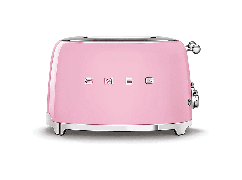 Tostapane SMEG TSF03PKEU, Potenza 2000 W, Numero di fessure per tostare 4, Livelli tostatura 6 , Sistema sollevamento, Funzione scongelamento, Raccoglitore briciole