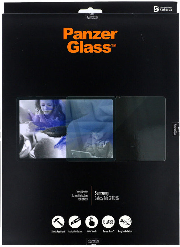 PANZERGLASS Protection d'écran en verre trempé Galaxy Tab S7 FE / S7 FE 5G (PZ-7272)