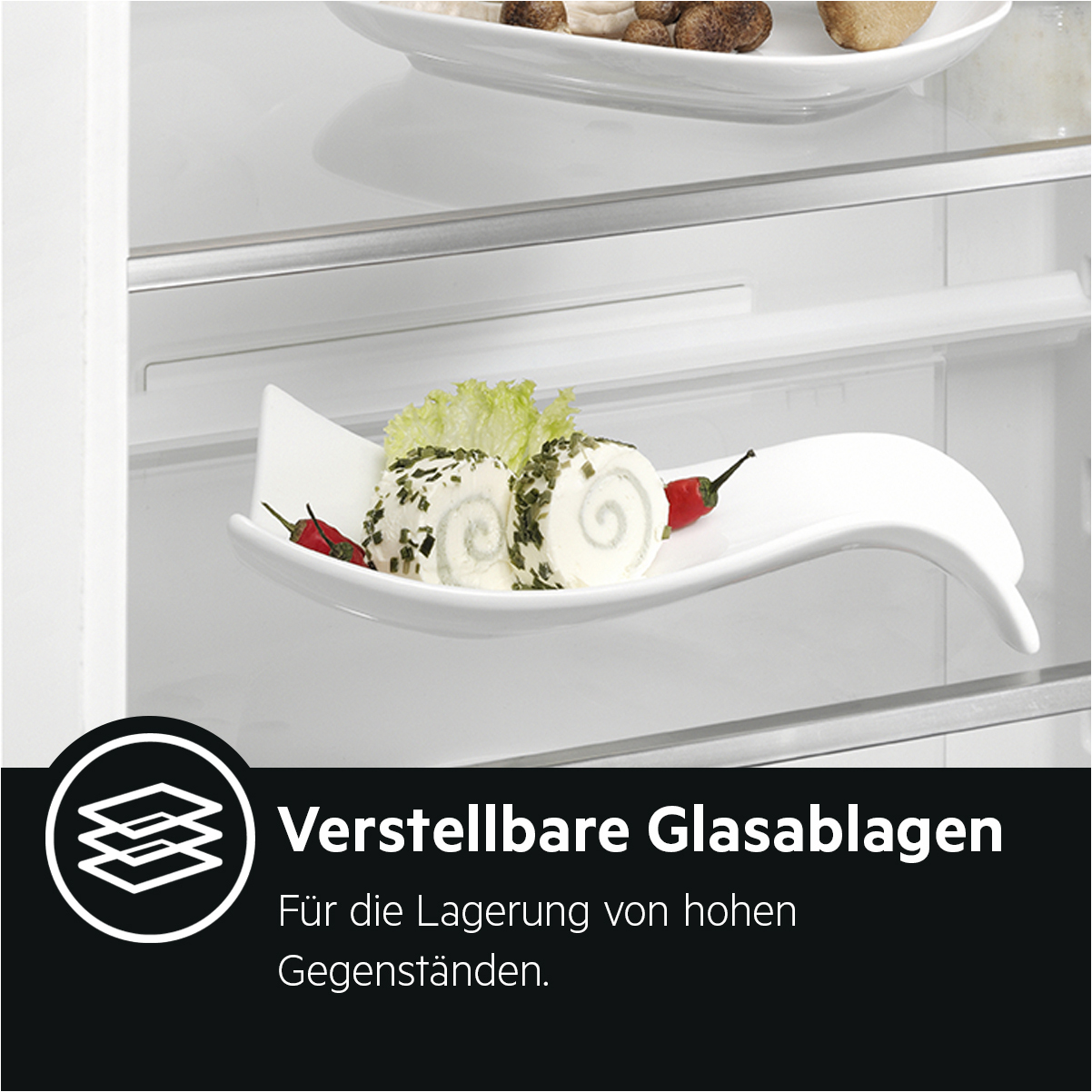 AEG RKB333E2DW Kühlschrank (309 l, E, 1550 mm hoch, Weiß)