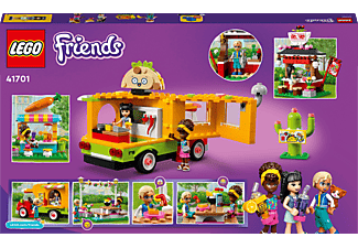 LEGO Friends 41701 Streetfood-Markt Bausatz, Mehrfarbig