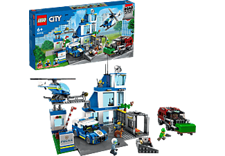LEGO City 60316  Polizeistation Bausatz, Mehrfarbig