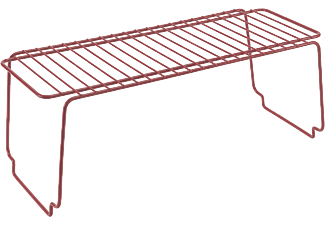 METALTEX 360500 Bridge polc, piros