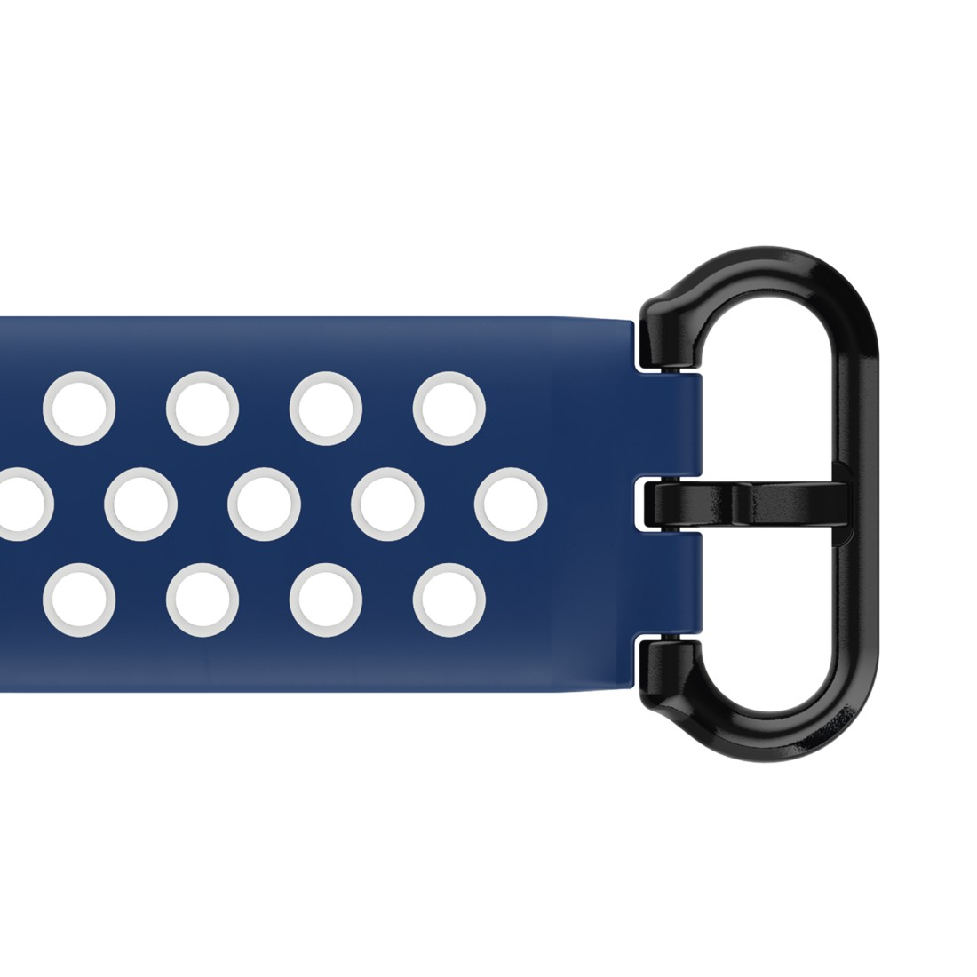 HAMA Sportarmband, Ersatzarmband, Dunkelblau/Grau Fitbit