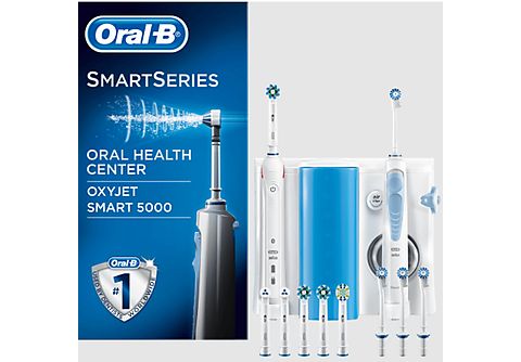 Estación de cuidado bucal - Oral-B Smart 5000 + Oxyjet Irrigador