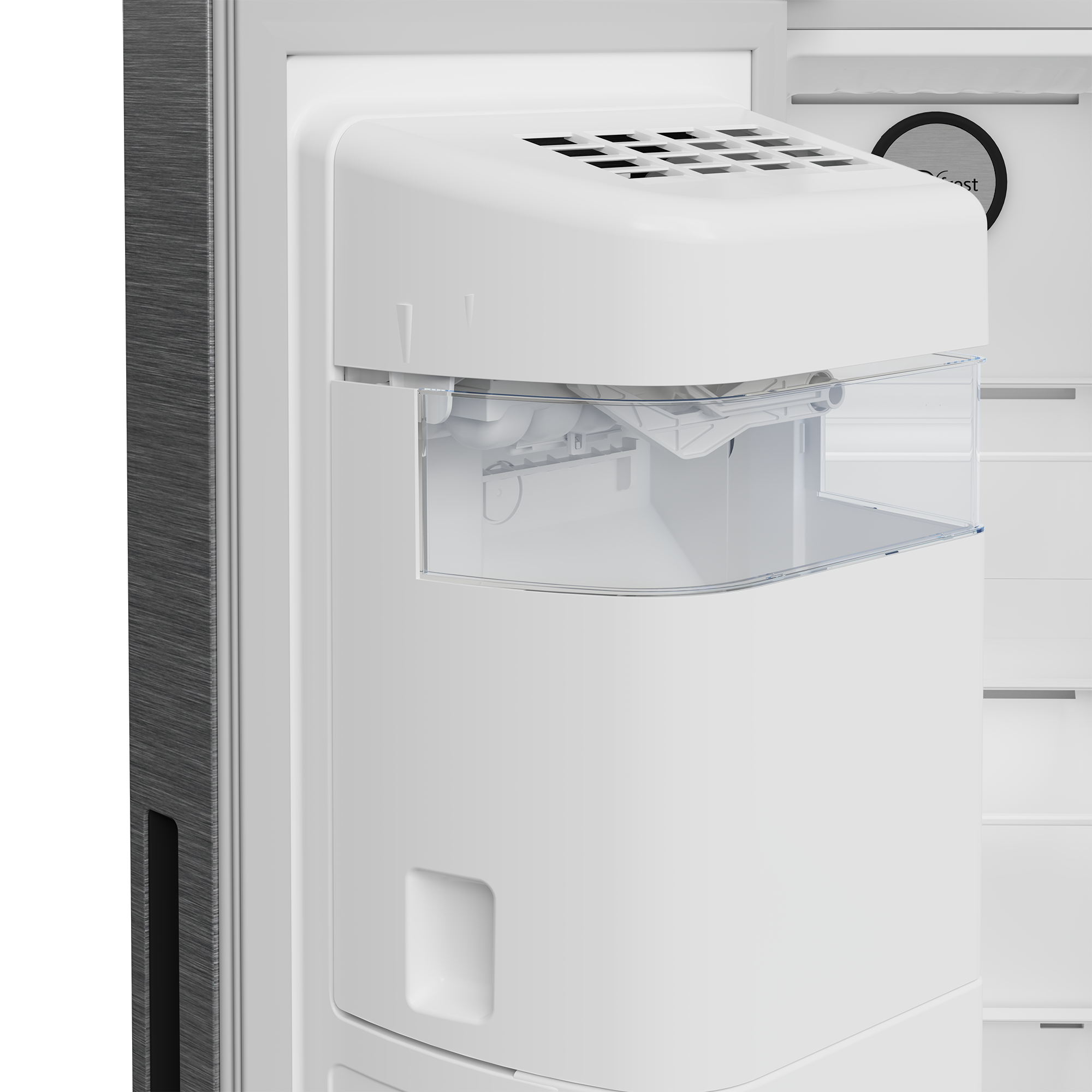 Frigorífico americano - Beko GN162341XBN, 179 cm, 571 l, NeoFrost Dual Cooling, Inox