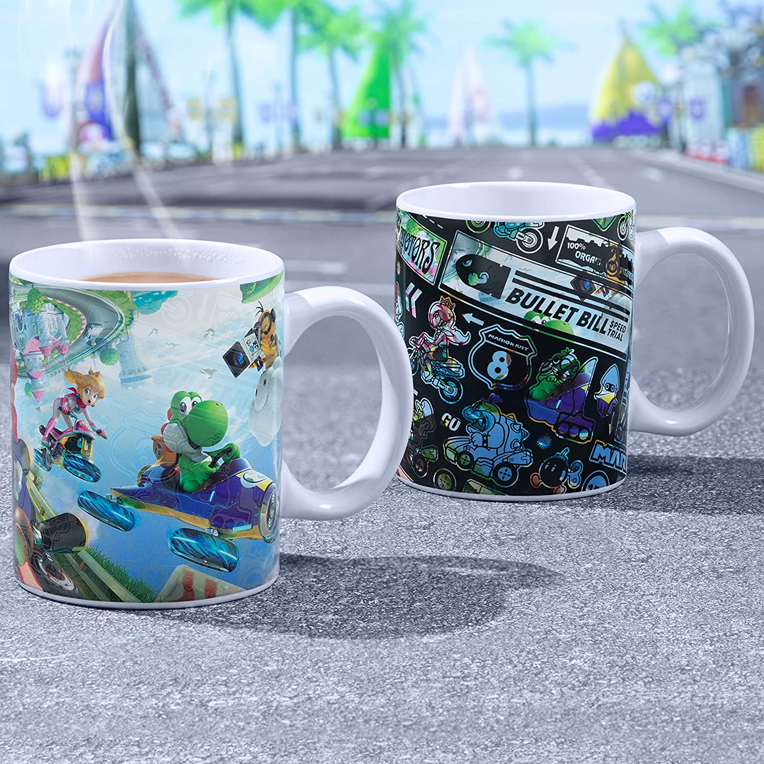 PALADONE Super Mario Kart Mug - Becher (Mehrfarbig)