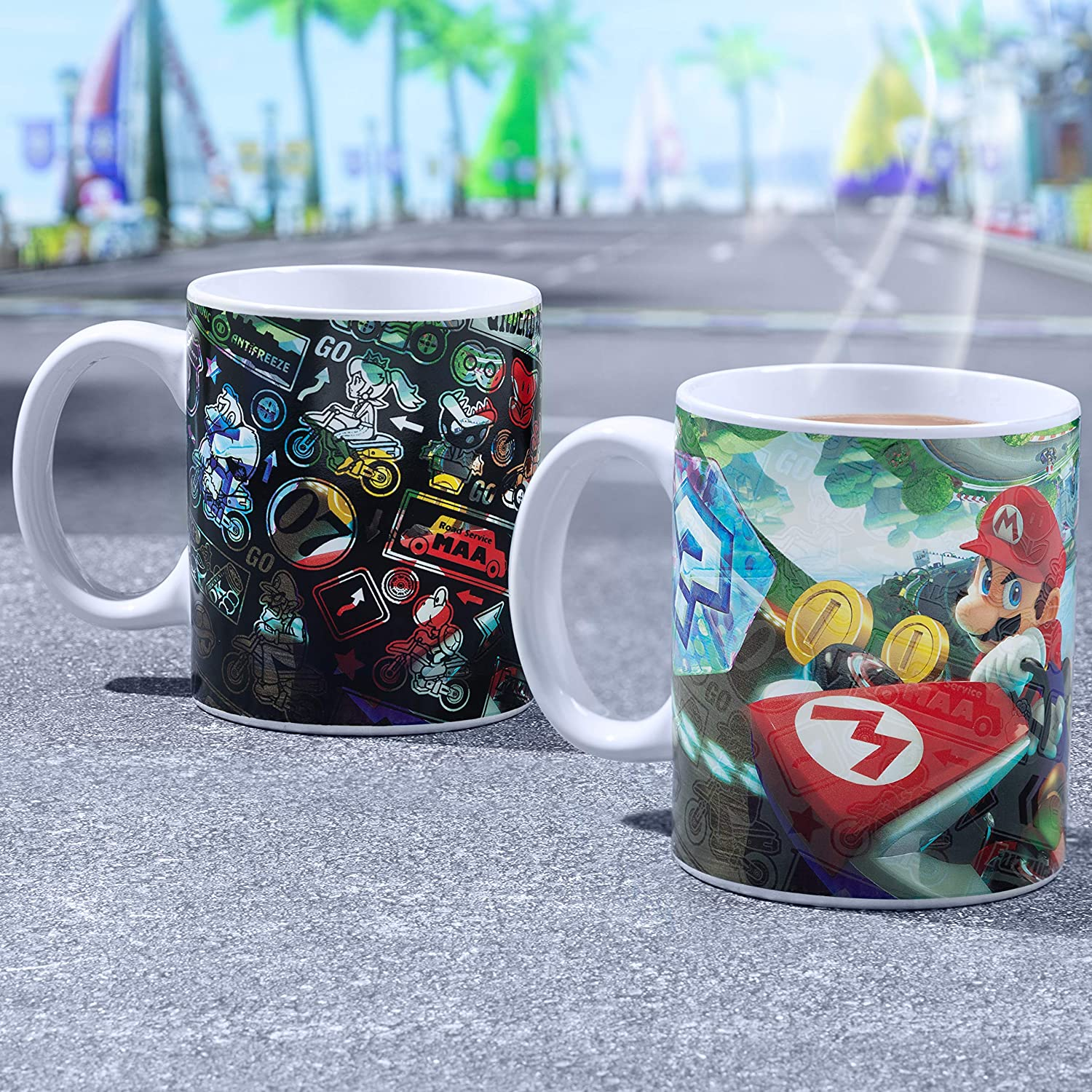 PALADONE Super Mario Kart Mug - Becher (Mehrfarbig)