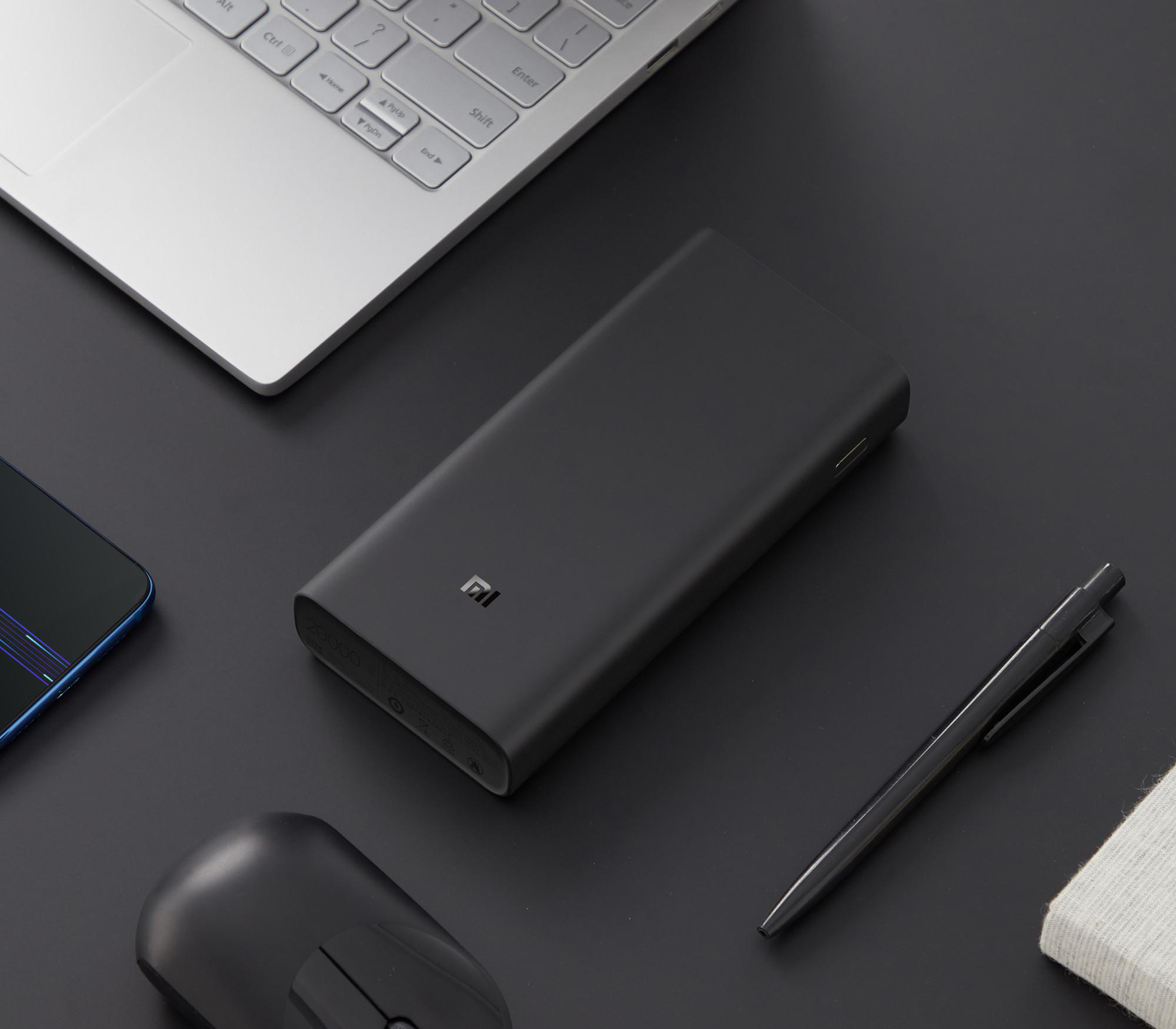 XIAOMI Mi 50W Powerbank 20000 mAh Schwarz