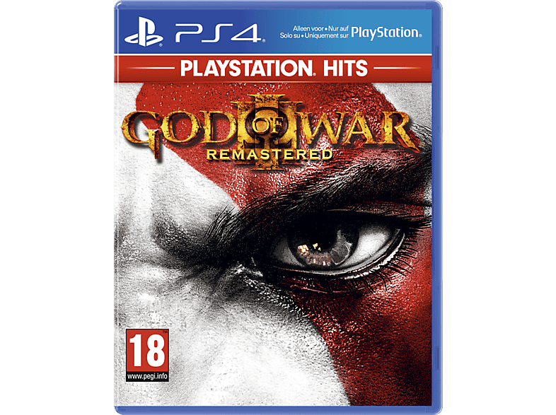PlayStation Hits: God of War III Remastered - PlayStation 4 [Blu-ray]; Videogame