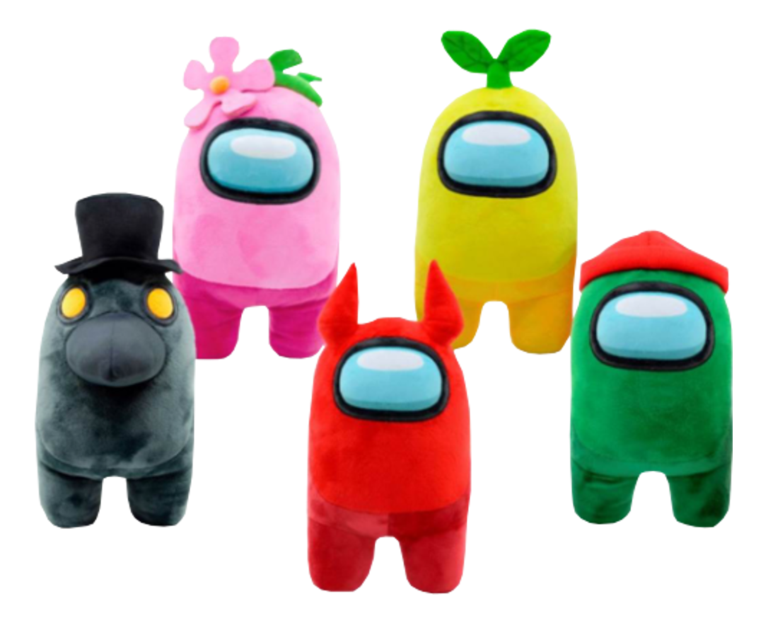 WTT Among Us 6 Stück - Plüschfigur (Mehrfarbig)