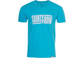 GAYA Saints Row "Logo" - T-Shirt (Azzurro)