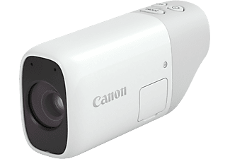 CANON PowerShot ZOOM - kompakte Telezoom-Kamera im Spektiv-Stil Weiss