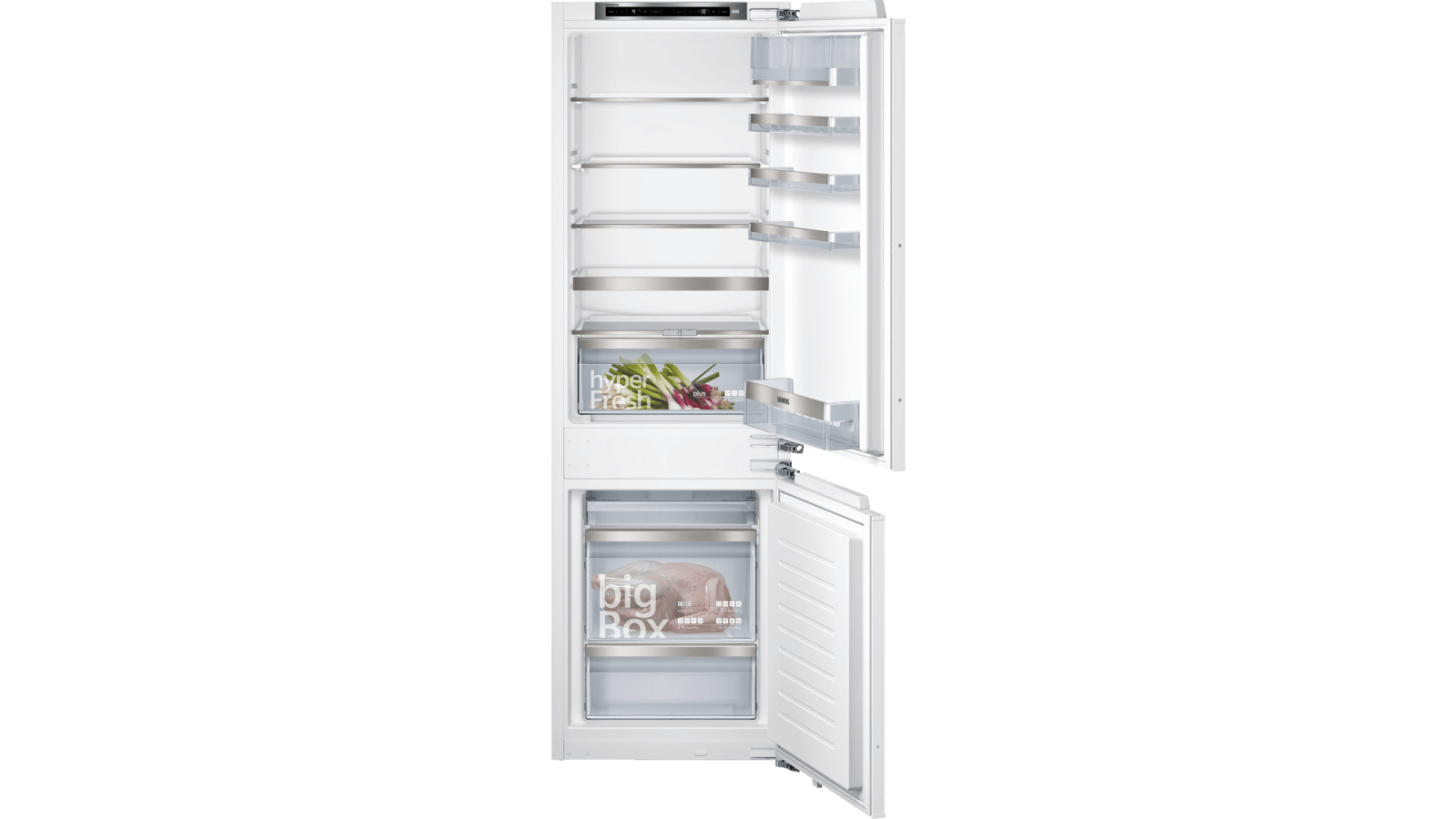 Frigorífico Combi - KI86SAFE0 SIEMENS, 266 l, No Frost, Blanco