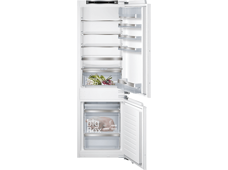 REACONDICIONADO Seminuevo Muy bueno Frigorífico combi - Siemens KI86SAFE0, 266 l, No Frost, 177.2 cm, Blanco